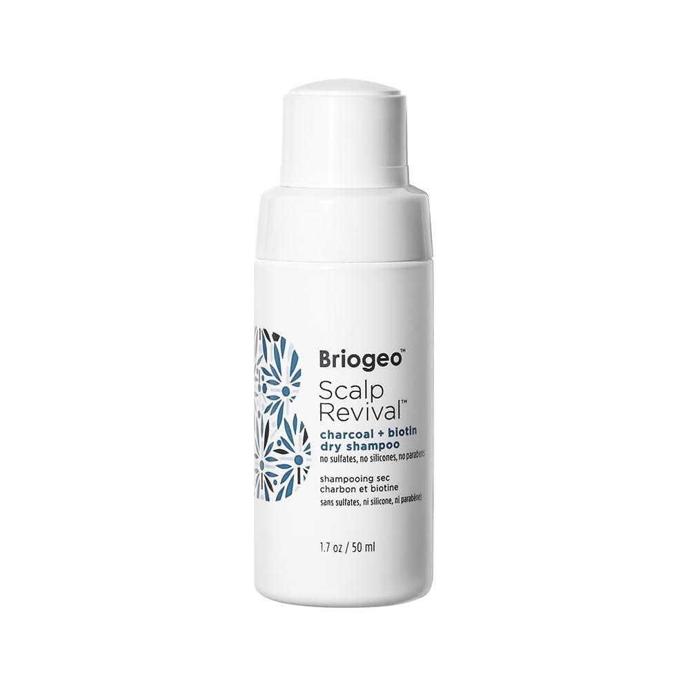 Briogeo Scalp Revival Charcoal + Biotin Dry Shampoo | Non-Aerosol Powder