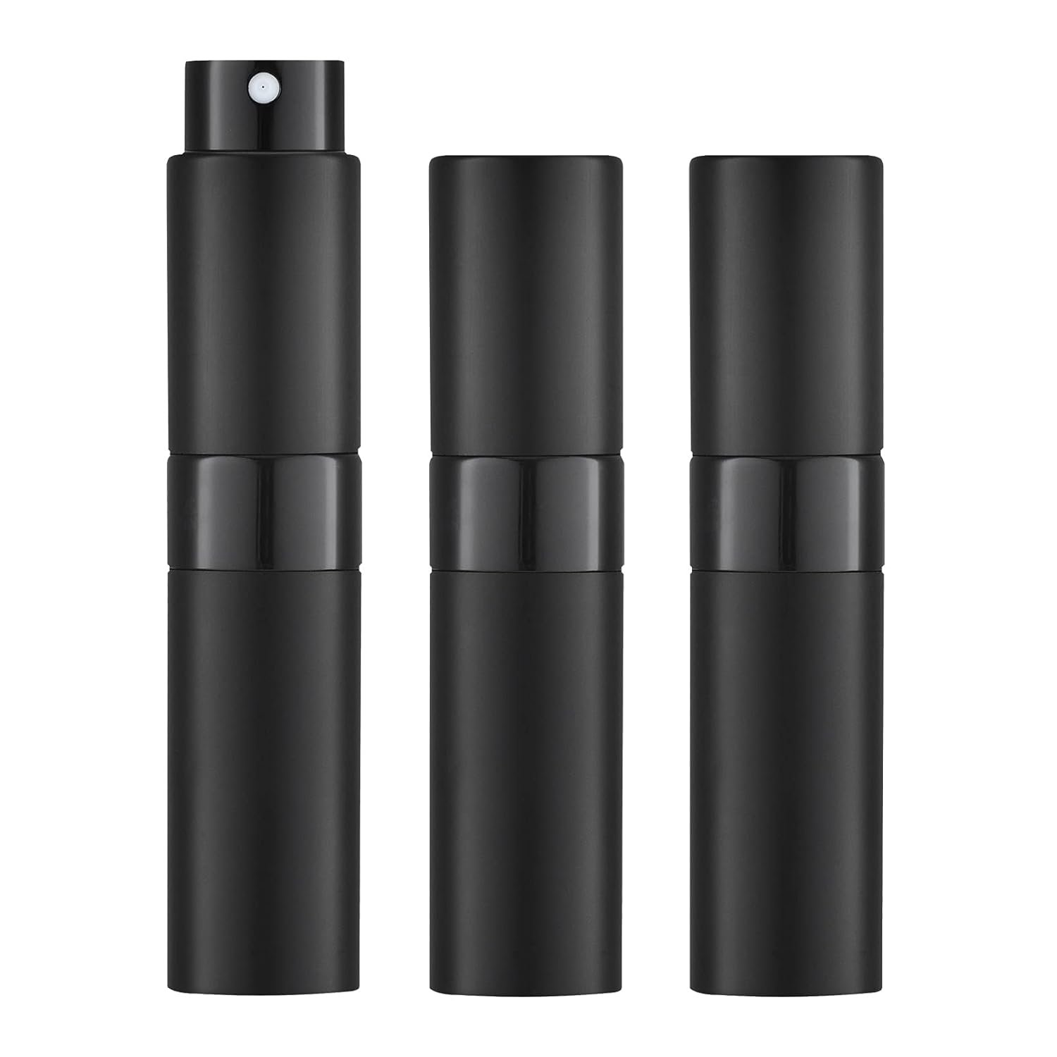 LISAPACK 8ml Travel Perfume Bottle Refillable, 3 PCS Cologne Atomizer Spray