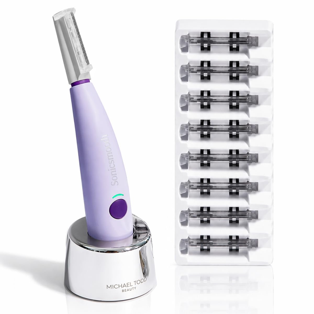 Michael Todd Beauty Sonicsmooth Dermaplane Razor for Women Face