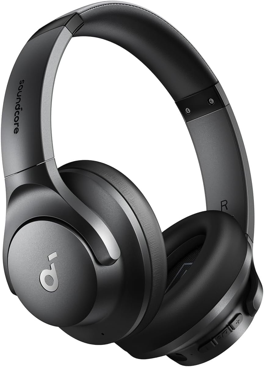 Soundcore by Anker Q20i Hybrid Active Noise Cancelling Headphones, Renewed