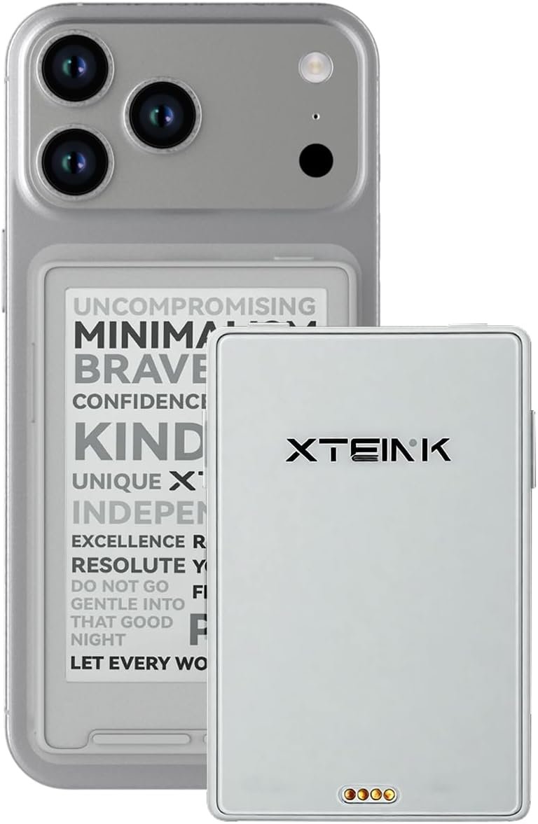 XTEINK X3 3.7″ Pocket E-Ink eBook Reader, Mist Gray