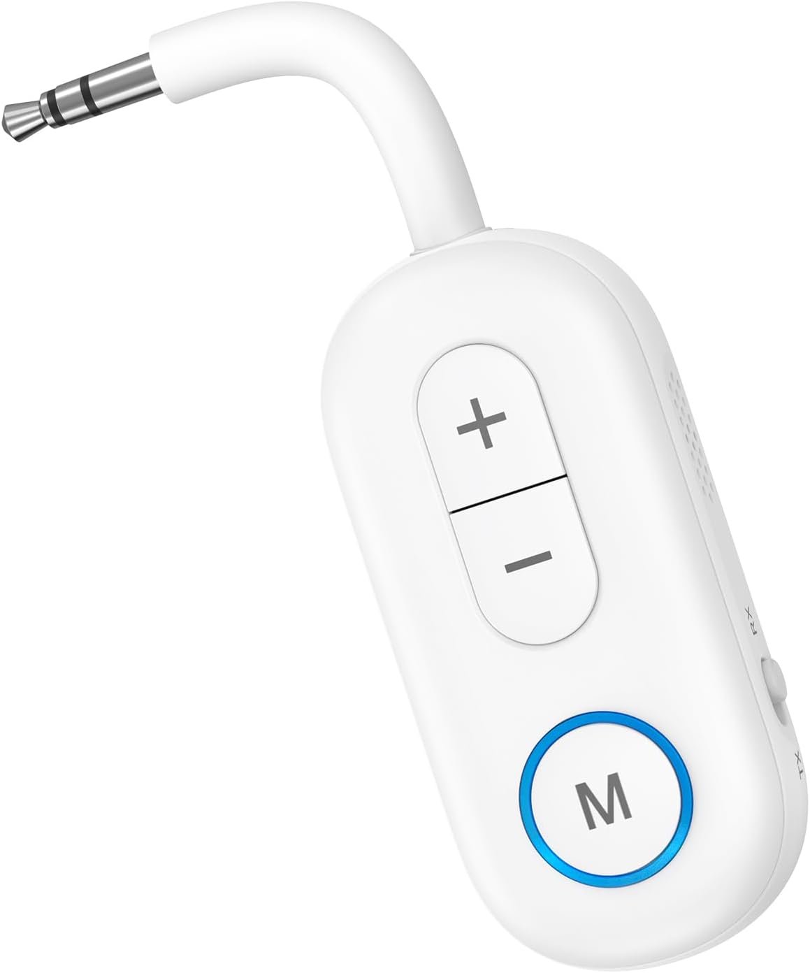 Upgraded Bluetooth 5.3 Audio Adapter, 2 in 1 Bluetooth Transmitter Receiver, Wireless Headphones, Low Latency, Hands-Free, Audio Adapter for Airplane/Travel/Car/Home Stereo
