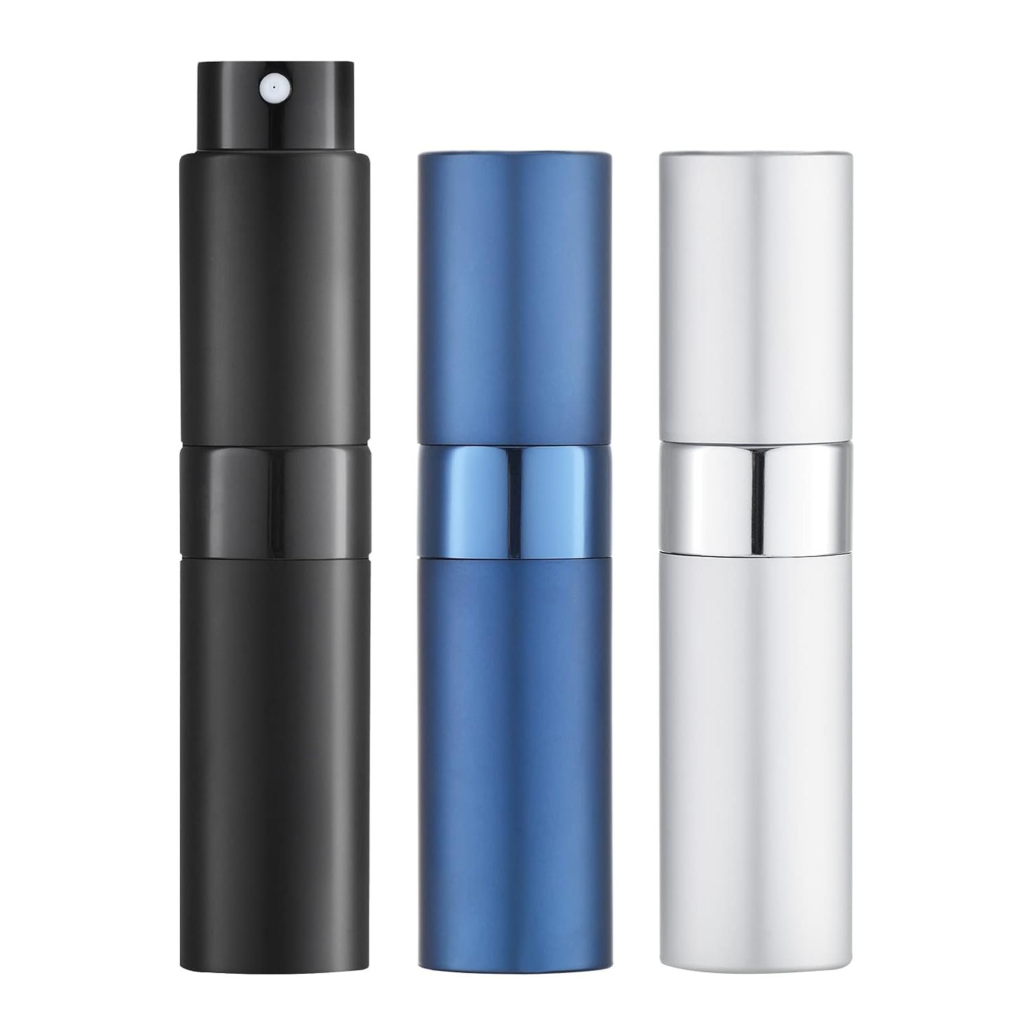 LISAPACK 8ml Travel Perfume Bottle Refillable, 3 PCS Cologne Atomizer Spray