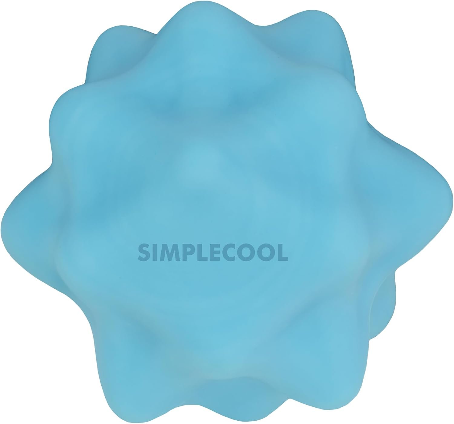 Small Spiky Massage Ball Trigger Point Massage Tool 2.2″×2.1″ Blue