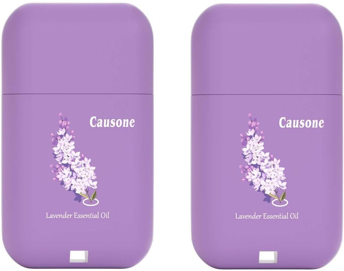 Lavender Herbal Nasal Inhaler – Aromatherapy Stick for Relaxation, 2 Pcs
