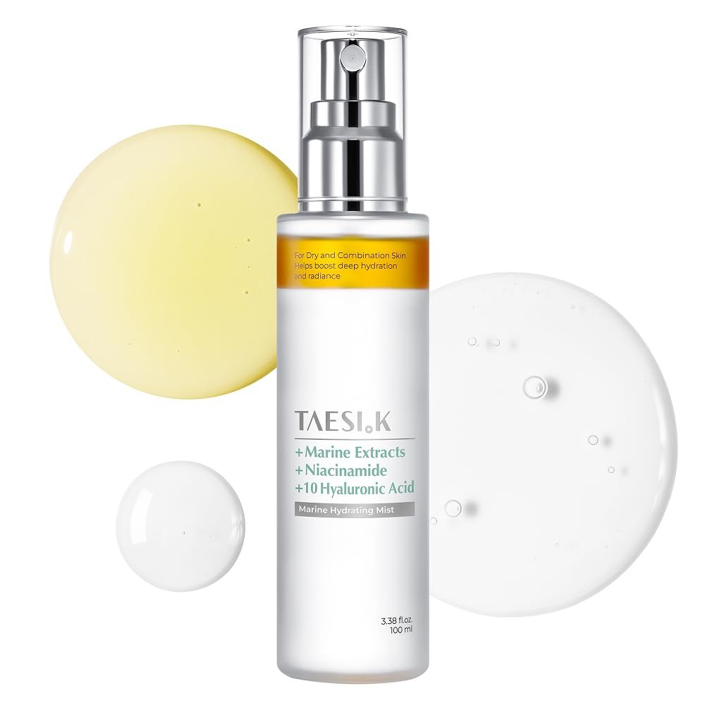Face Mist with Niacinamide, Vitamin E & Hyaluronic Acid, Glass Skin, 3.38oz