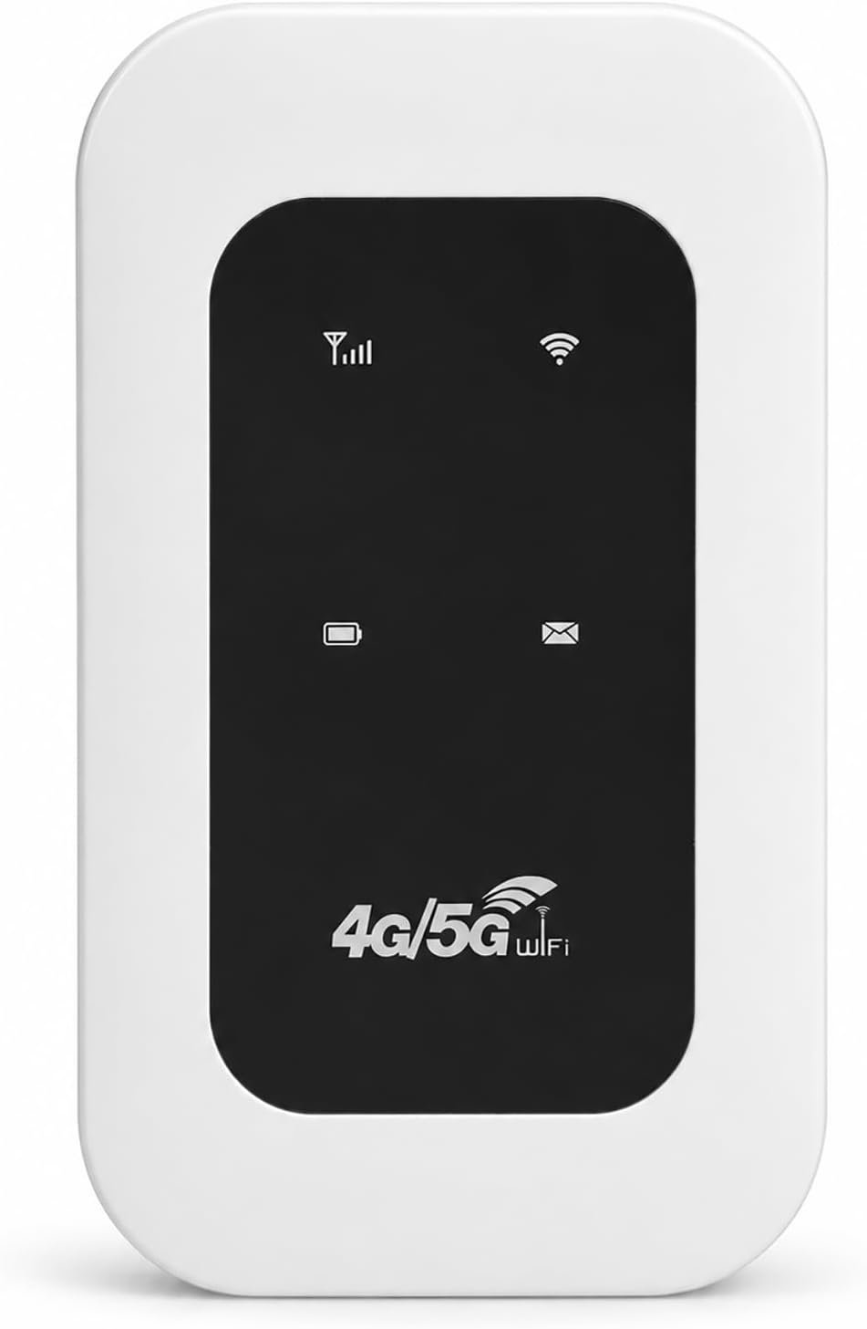 4G LTE Mobile Hotspot Device,300Mbps Mobile WiFi Hotspot Support Connect 10 Devices,2100mAh Portable WiFi Router with SIM Card Slot for Travel