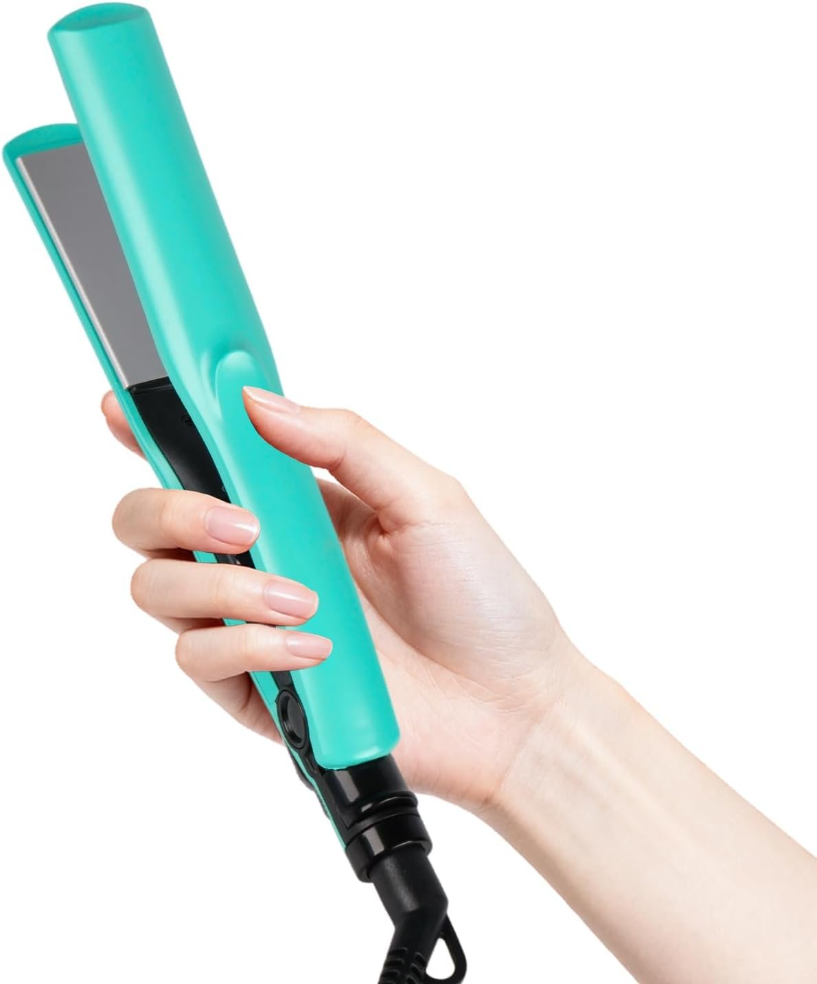 Mini 1 Inch Ceramic Flat Iron, Travel Hair Straightener