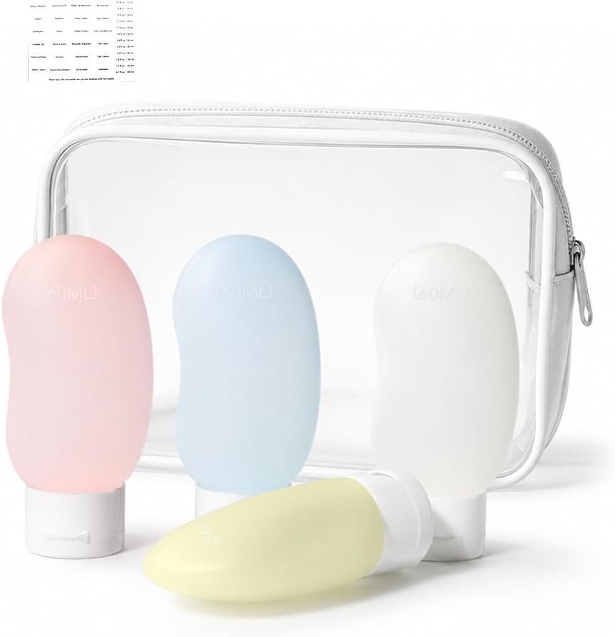 Travel Bottles, TSA Approved Travel Size for Toiletry 2oz