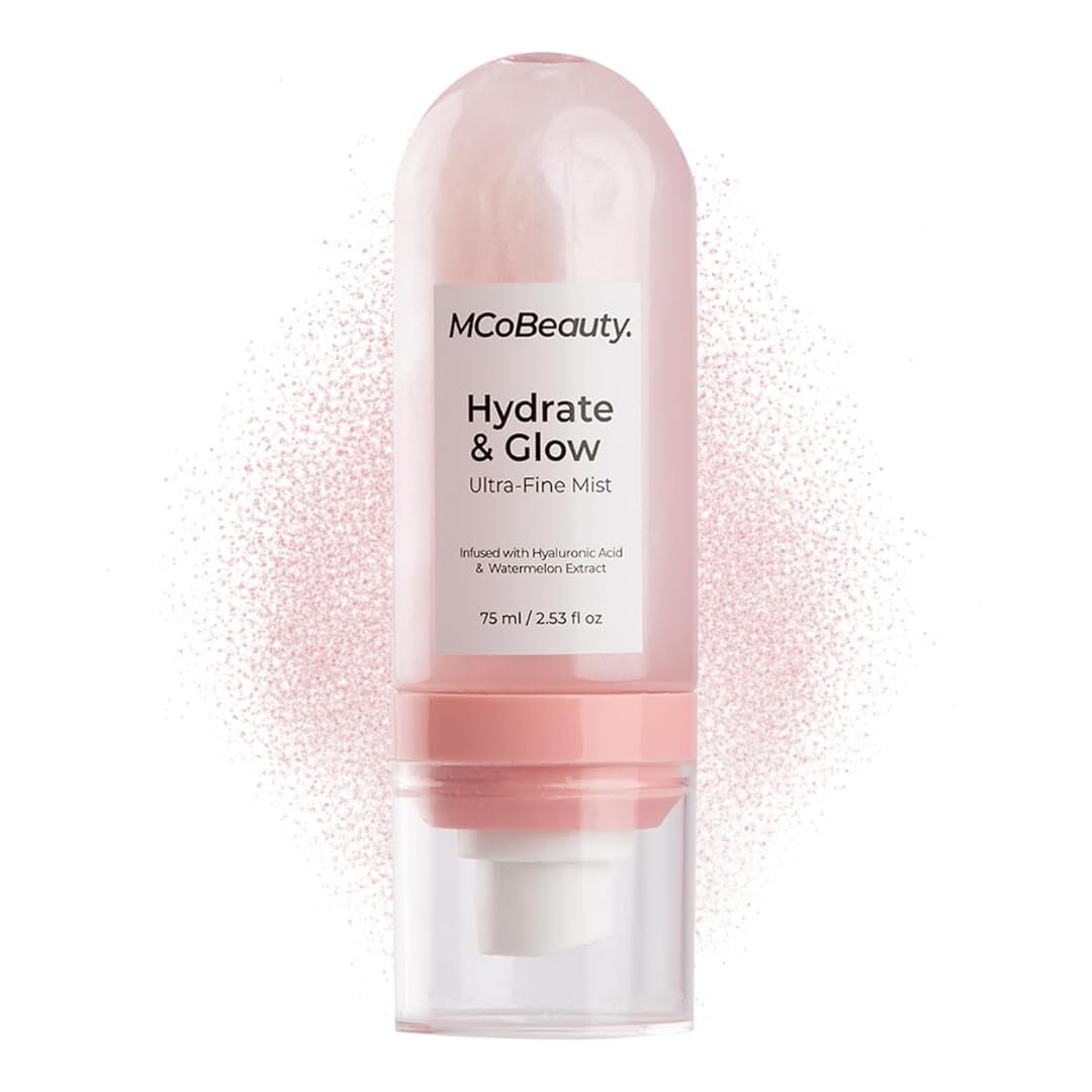 MCoBeauty Hydrate & Glow Ultra Fine Mist – Hydrating Shimmer Face Mist