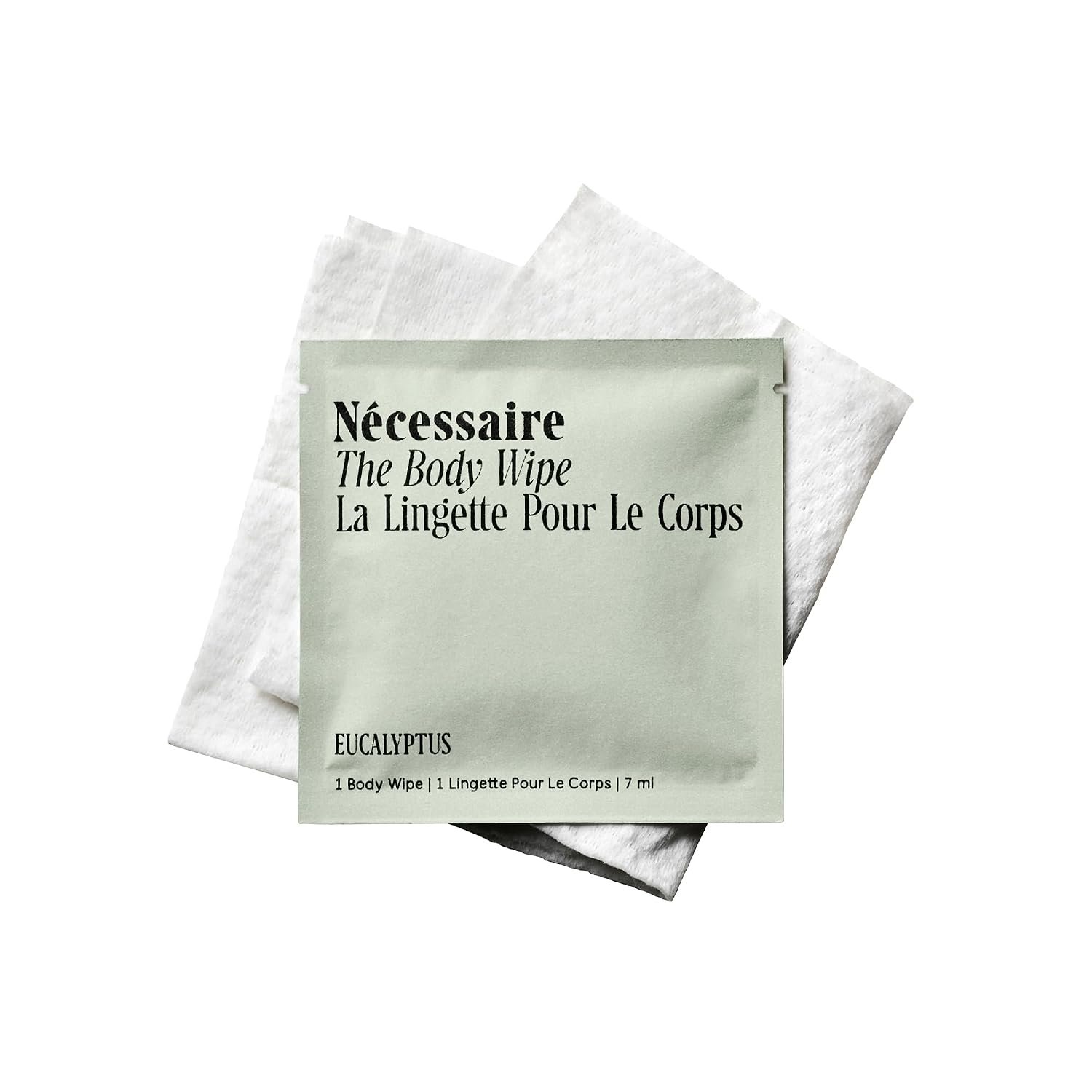 The Body Wipe Eucalyptus. On-the-Go Cleansing Body Wipes with Niacinamide