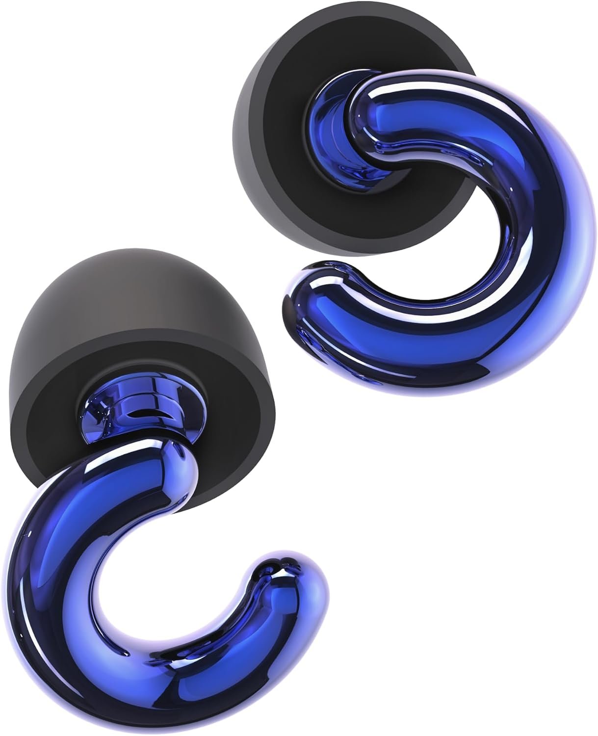 LYSIAN High Fidelity Concert Ear Plugs, 19dB, 4 Sizes, Blue/Purple