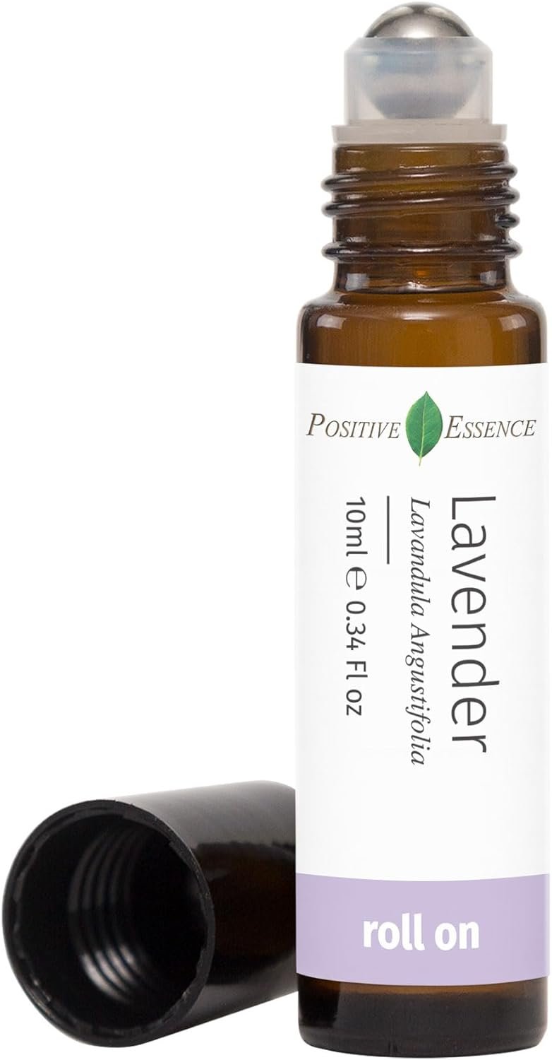 Lavender Essential Oil Roll On with Jojoba Oil, 10 mL