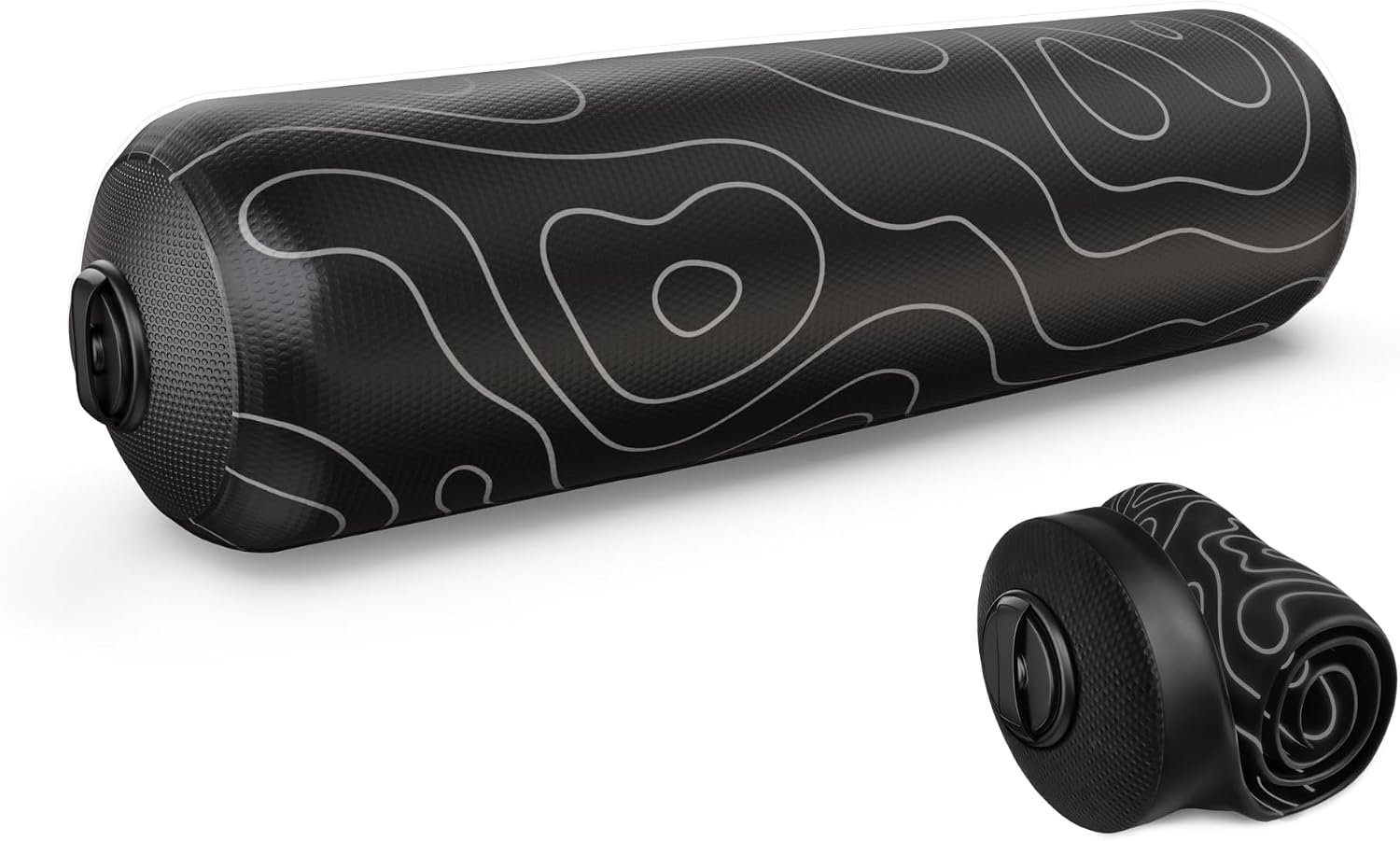 Inflatable Travel Foam Roller for Muscle Recovery and Back Support