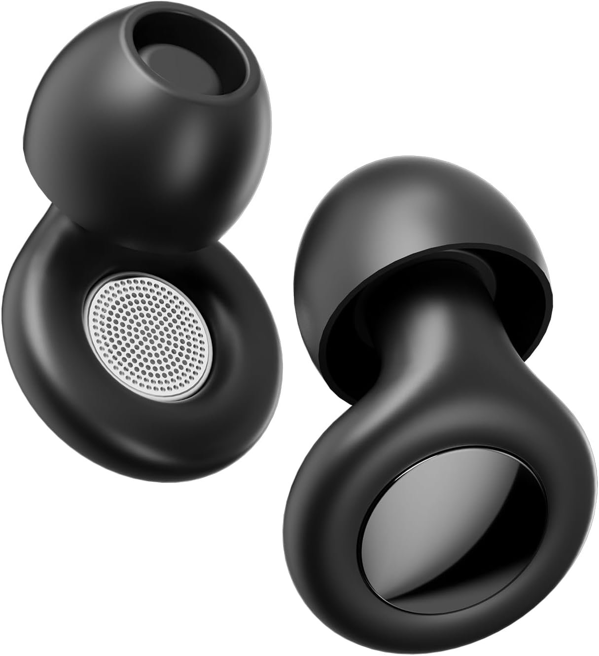 Sleep Earplugs – 45dB Highest SNR Noise Cancelling Ear Plugs for Sleeping, Side Sleepers – Ultra Soft Reusable Silicone Hearing Protection for Snoring, Travel, Concerts & Noise Sensitivity