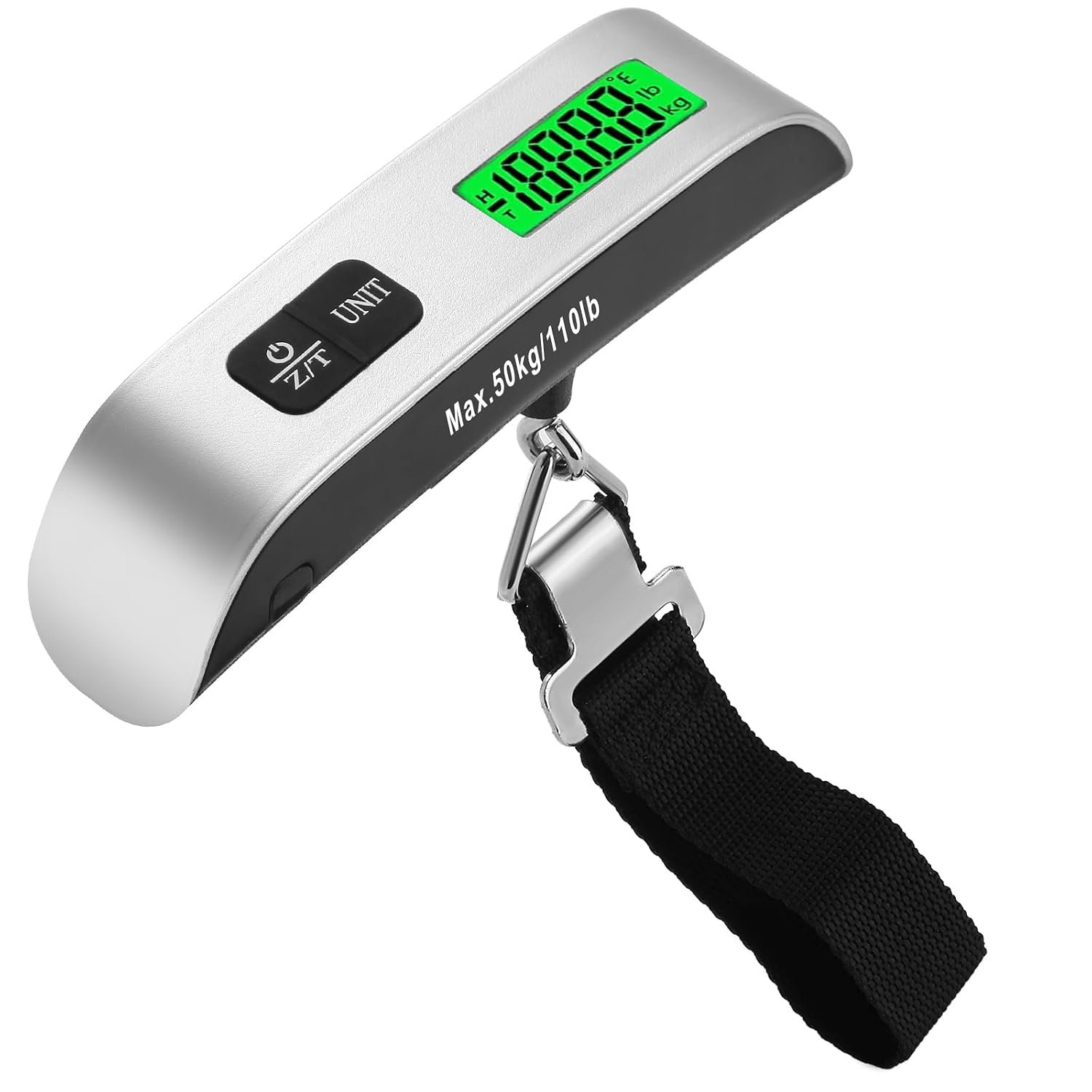 Luggage Scale, 110lb Luggage Weight Scale for Travel,Backlit LCD