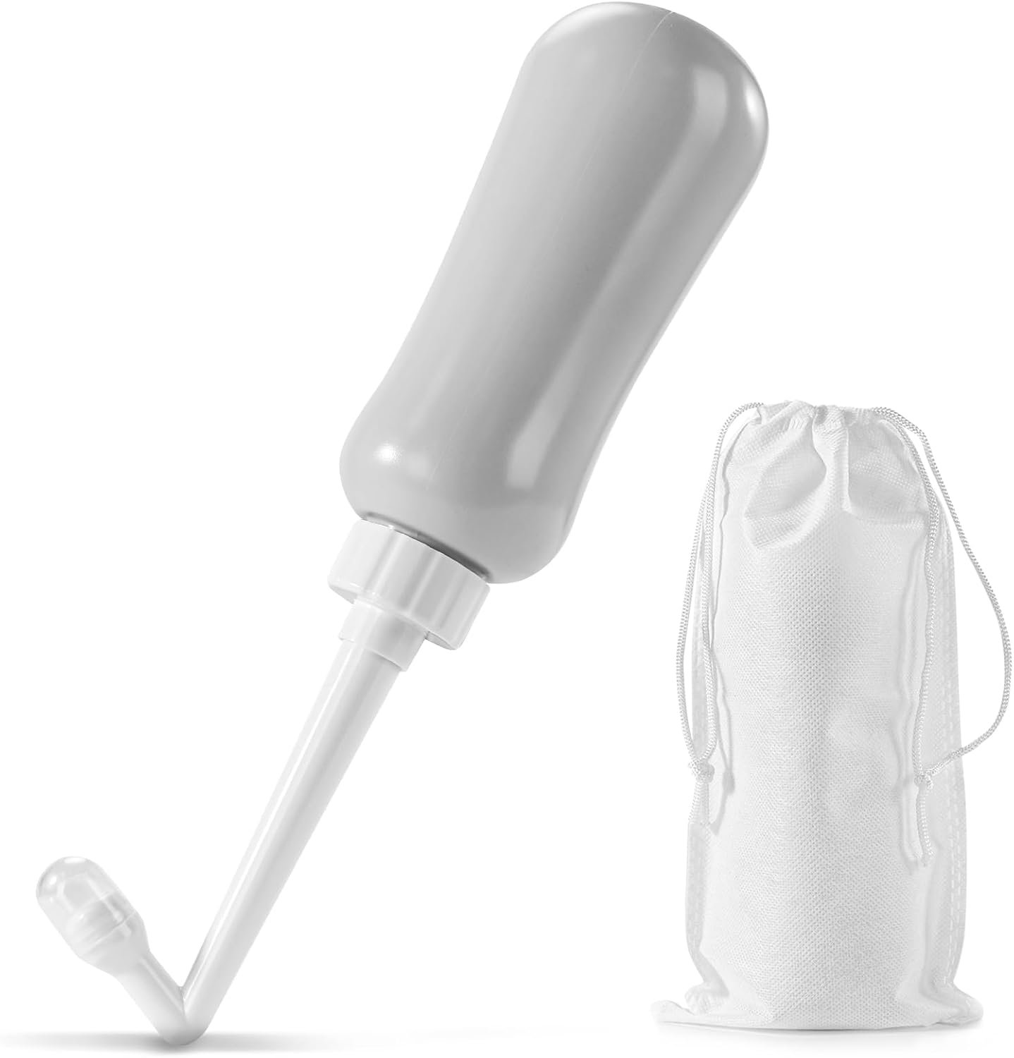Portable Bidet Travel Large Capacity 15.8oz Personal Toilet Handheld Gray