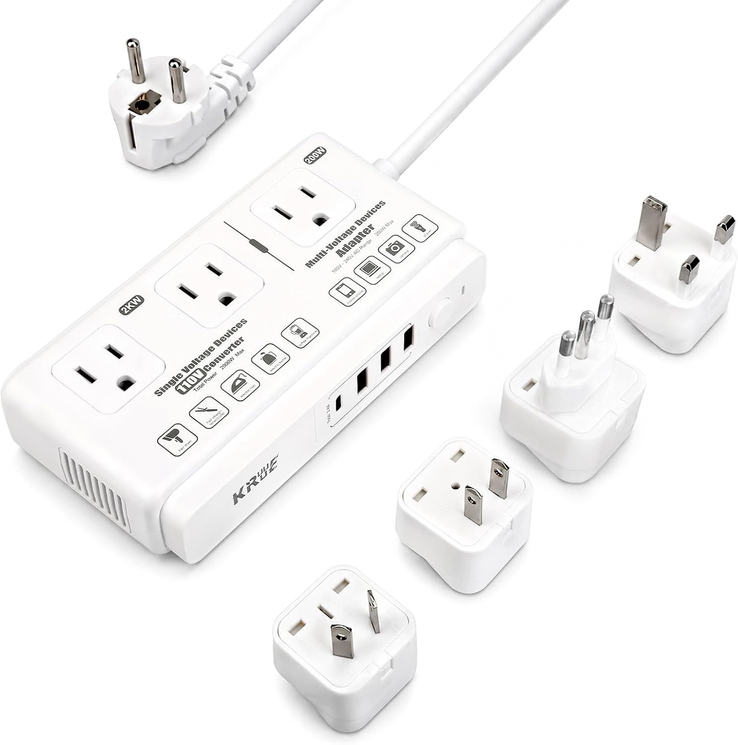 220v to 110v Travel Voltage Converter
