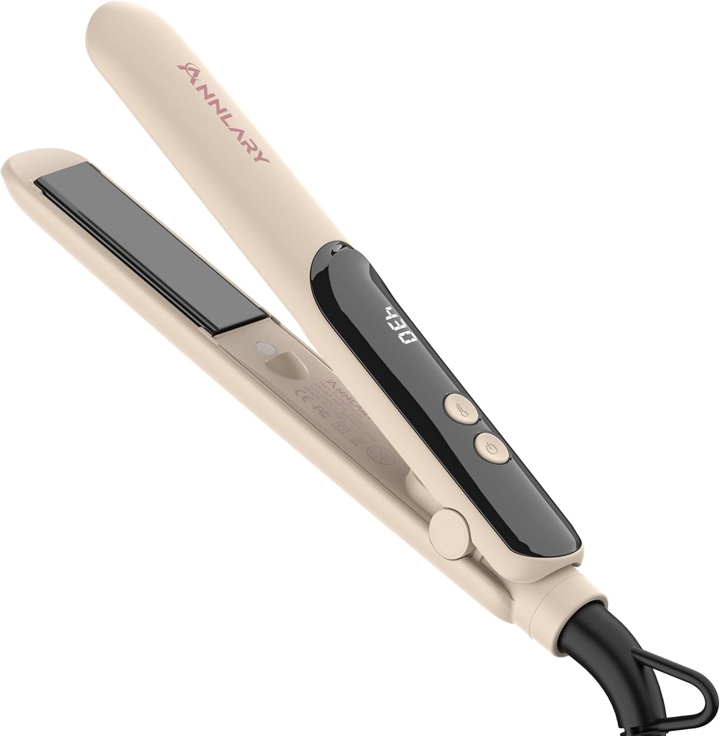 ANNLARY Mini Hair Straightener for Travel, Small Flat Iron