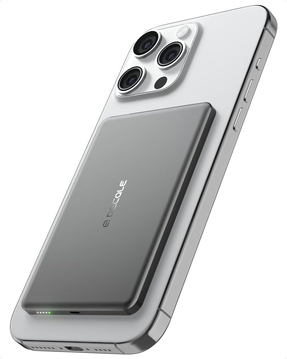 “Air” Power Bank for MagSafe 5000mAh Ultra Slim Battery Charger Case