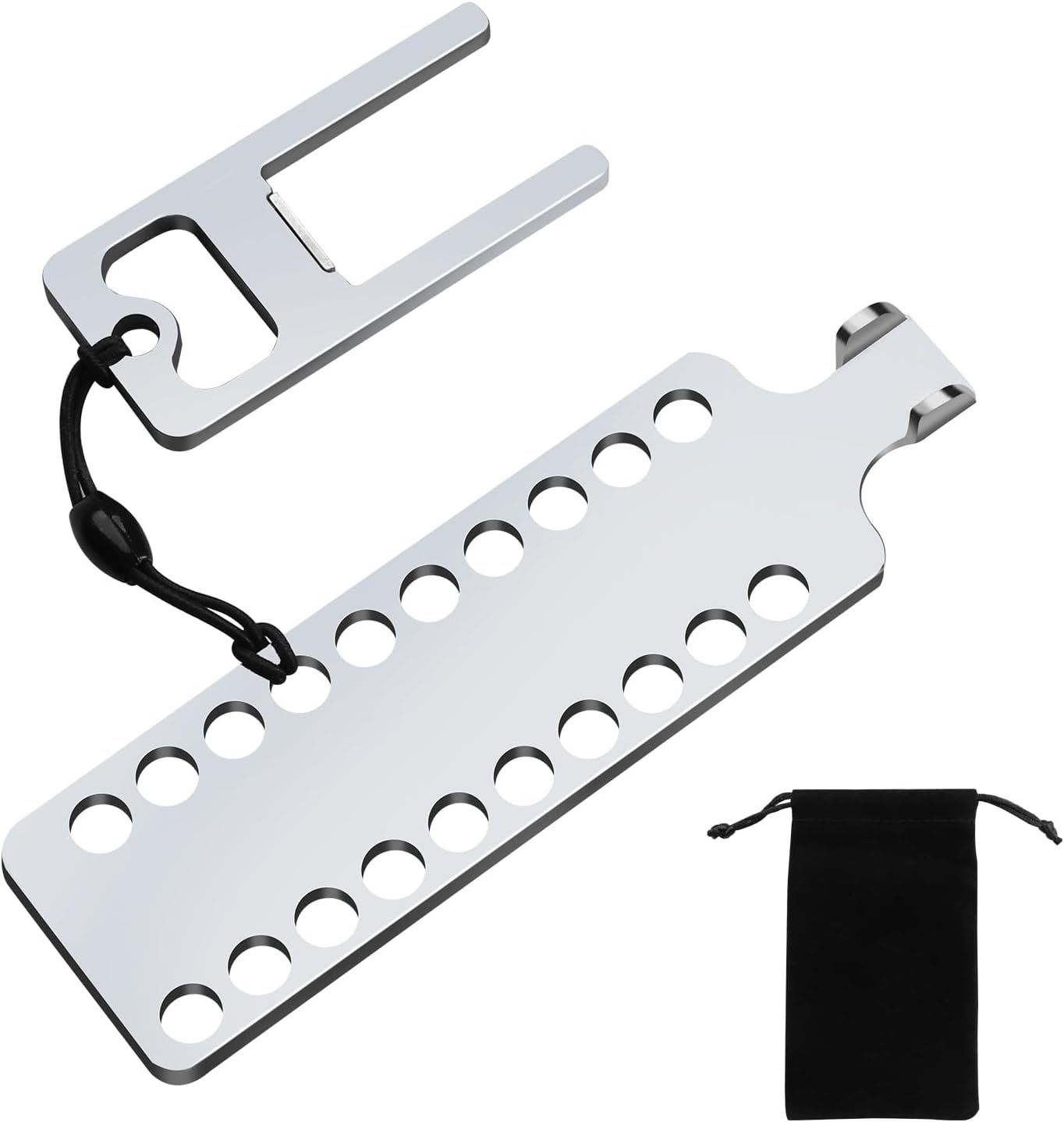 Portable Door Lock for Travel – Hotel Door Locks for Travelers Security, Stainless Steel Door Safety Locks from Inside, Apartment Door Security Devices Magnetic Door Jammers