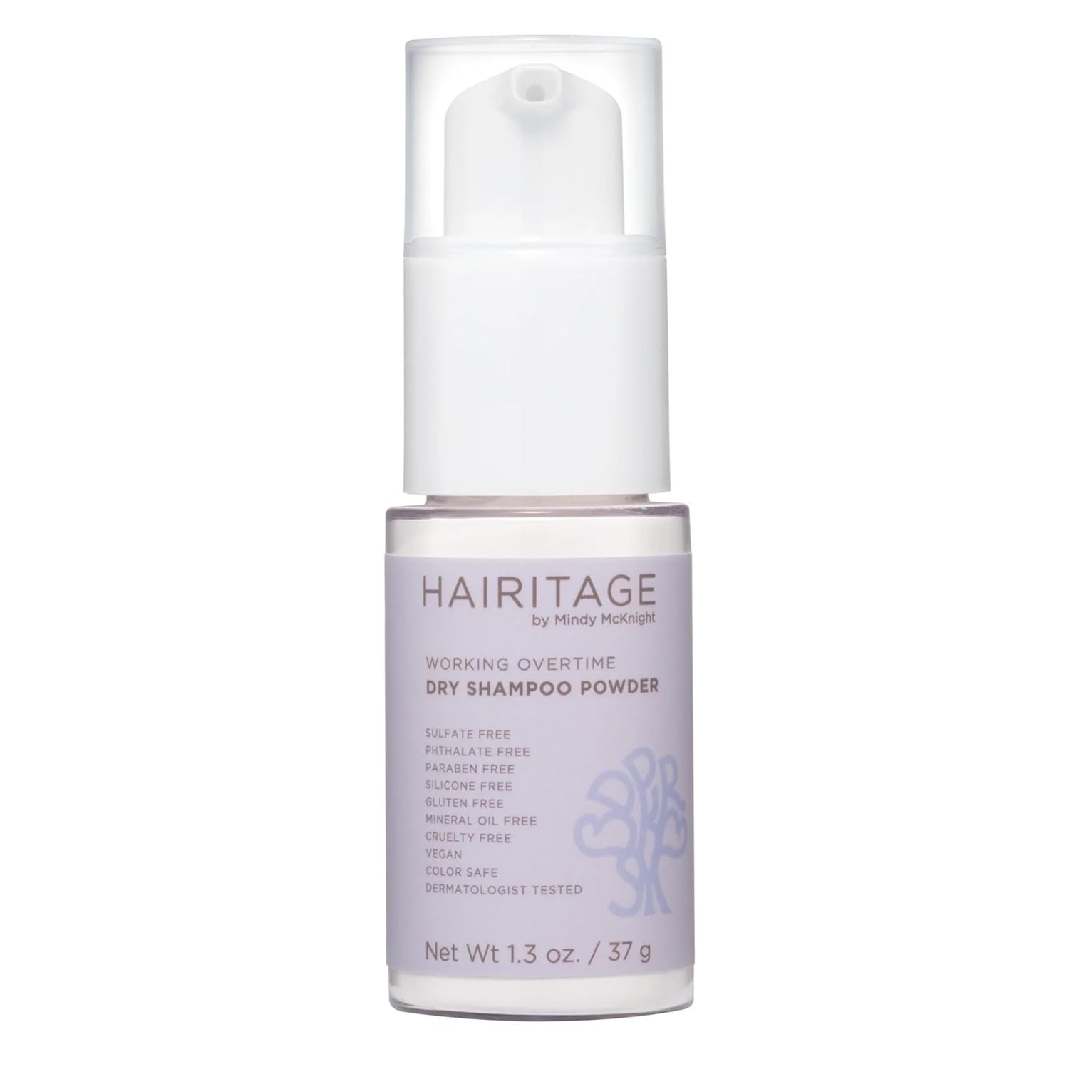 Hairitage Dry Shampoo Non-Aerosol Powder for Oily Hair – Mattifying, Volumizing, Style Extending, For Men & Women, Easily Blended, Absorbs Oil, Sweat, Odor, Lightweight, Vegan, 1.3 oz