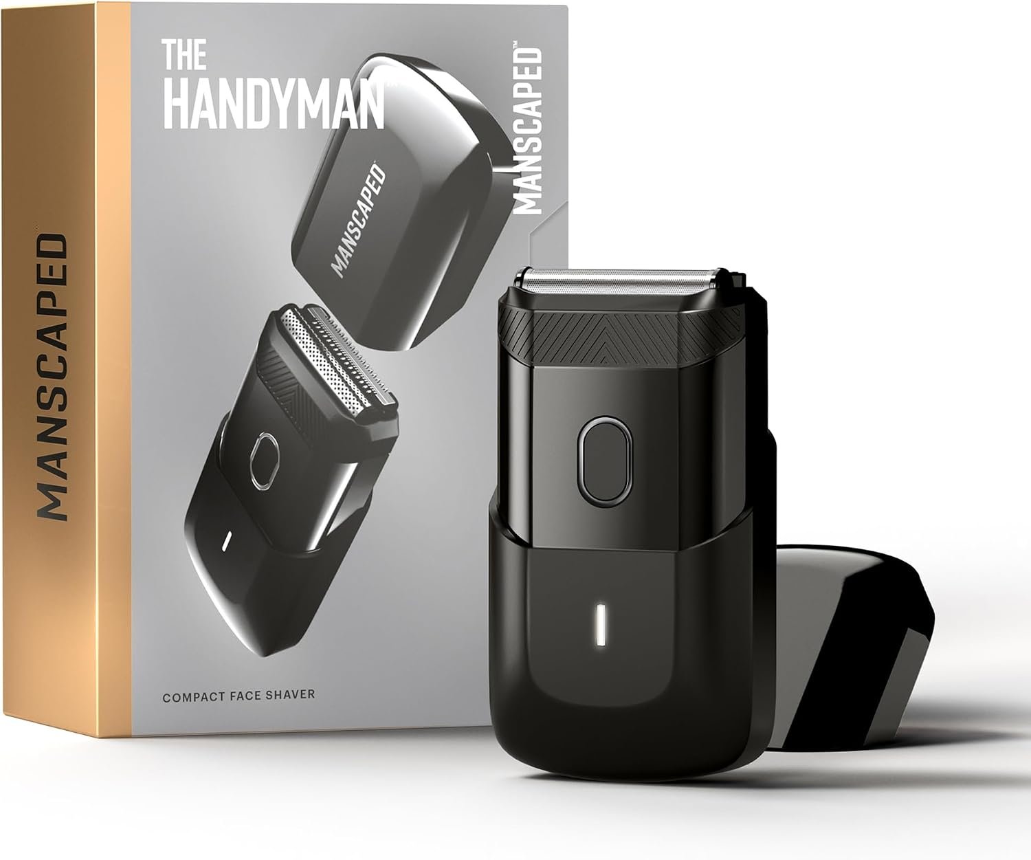 MANSCAPED® The Handyman™ Compact Face Shaver – Portable Men’s Groomer