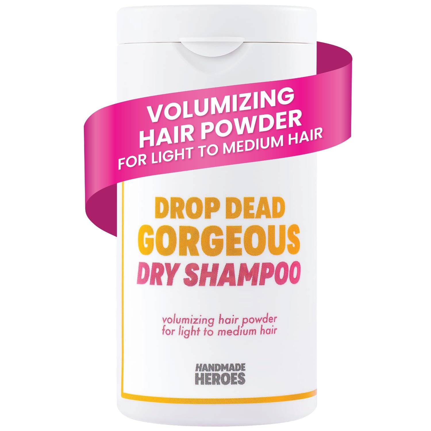 Handmade Heroes Volumizing Non Aerosol Dry Shampoo – Instantly Absorbs Oil