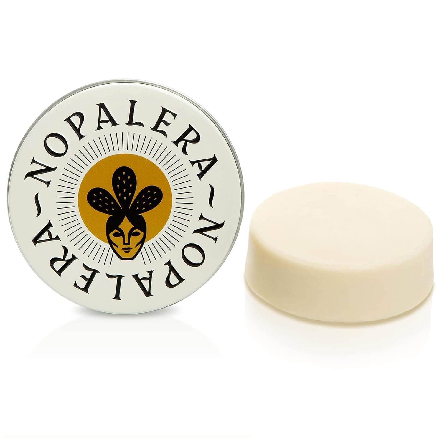 Nopalera Botanical Lotion Bar – Plant-Based Cactus Moisturizer with Prickly Pear Oil & Tangerine Oil, Deeply Moisturizing, Vegan, Natural Citrus Fragrance, 2.2 oz.