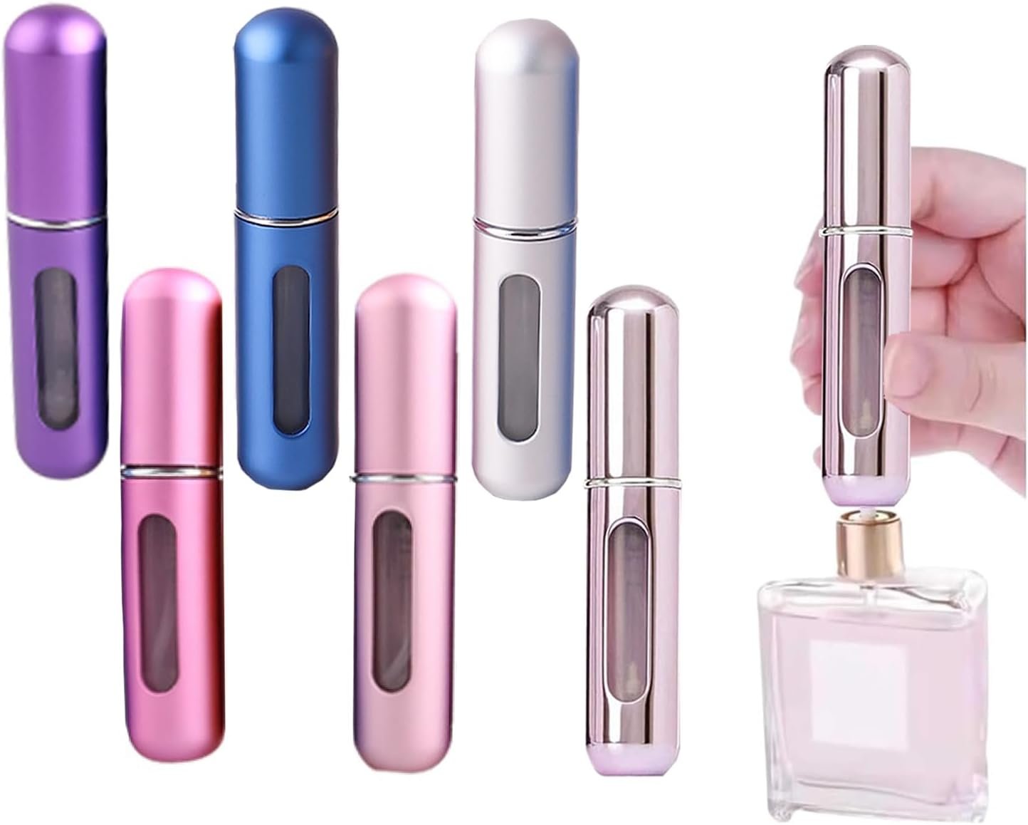 Perfume Travel Refillable Bottle,Leak-Proof,Travel Essentials for Women/Men