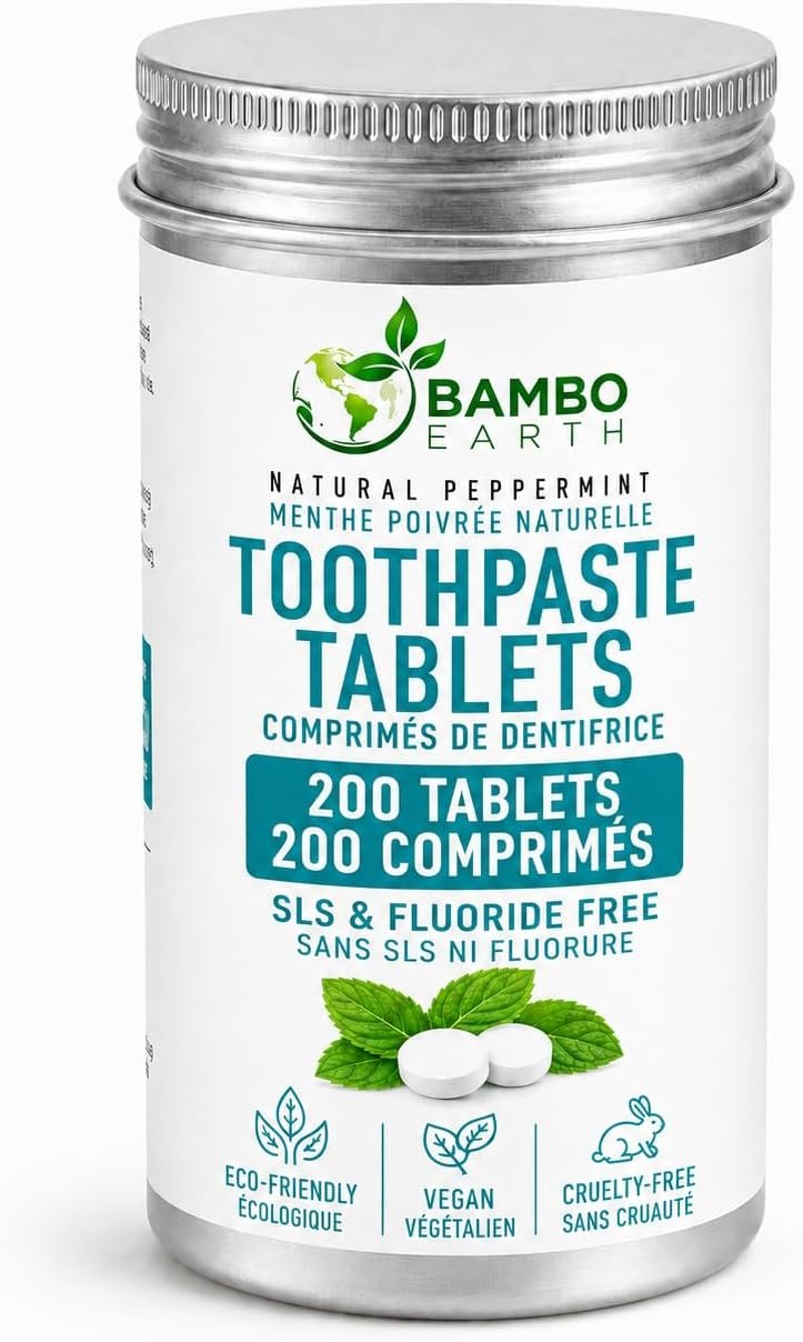 Toothpaste Tablets – Dental Pod Tablets (Mouthwash) – Teeth Whitening Tabs