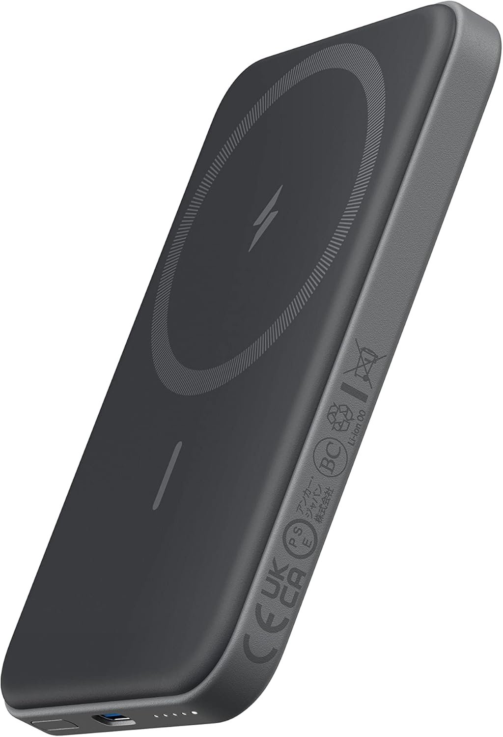 Anker 621 MagGo Power Bank, 5,000mAh Magnetic Portable Charger