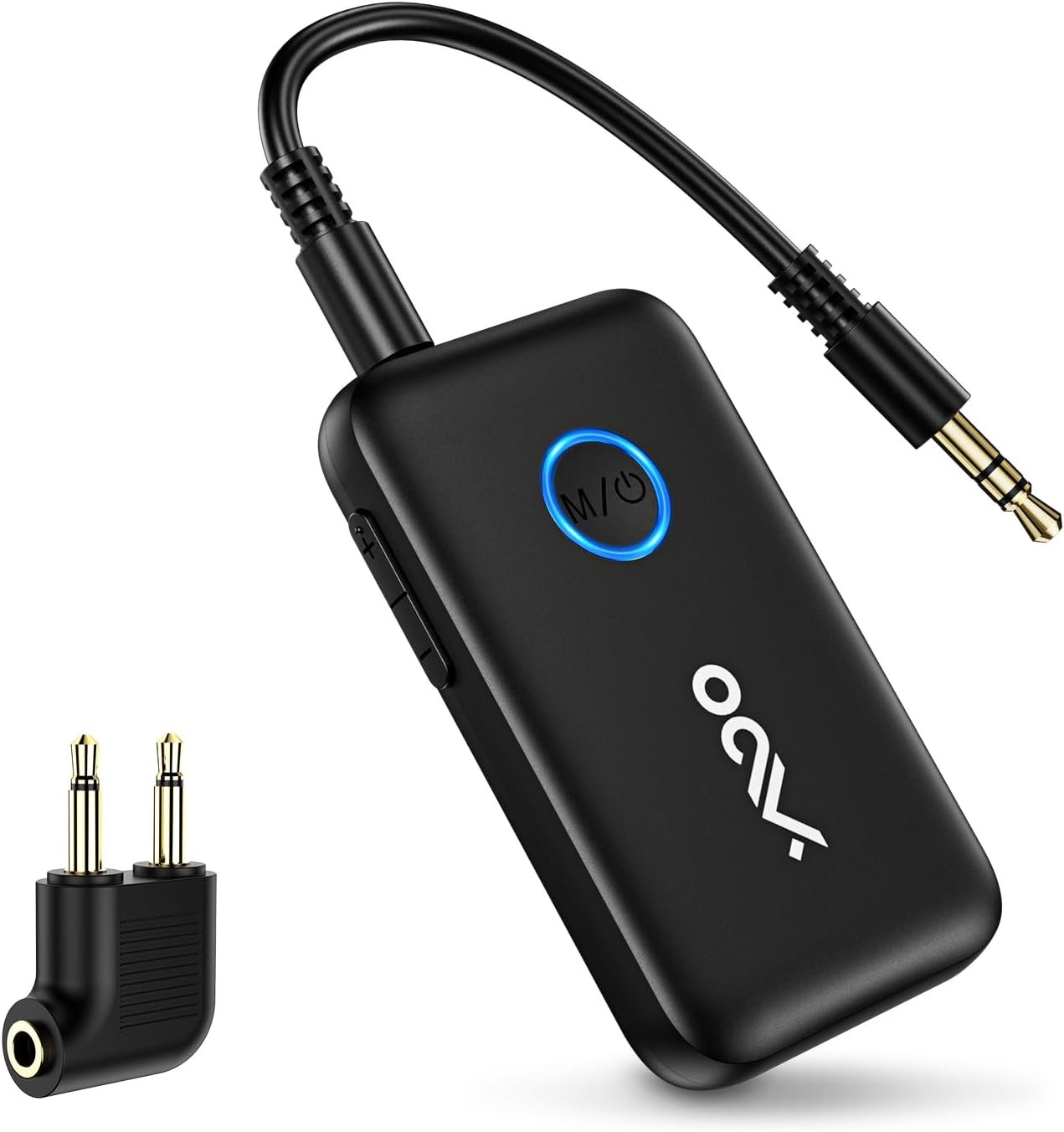 YMOO Airplane Bluetooth Adapter for AirPods, Bluetooth Transmitter Receiver