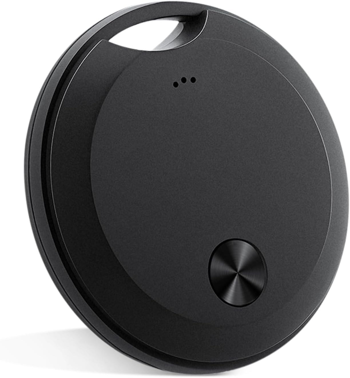 Smart Tracker Tag Bluetooth Luggage Tracker Locator Tracking Device, Item Finders Works with Find My (iOS Only) Track Your Keys, Wallet, Luggage, Black