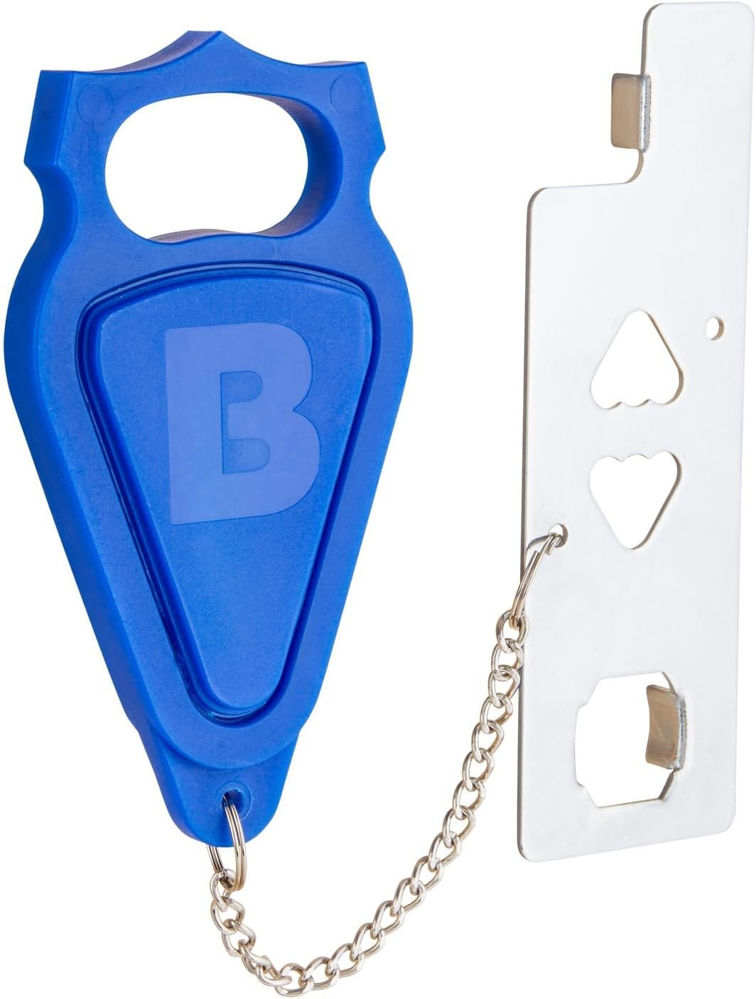 BRINKS Portable Door Lock for Travel, Hotel & Dorm Room Security
