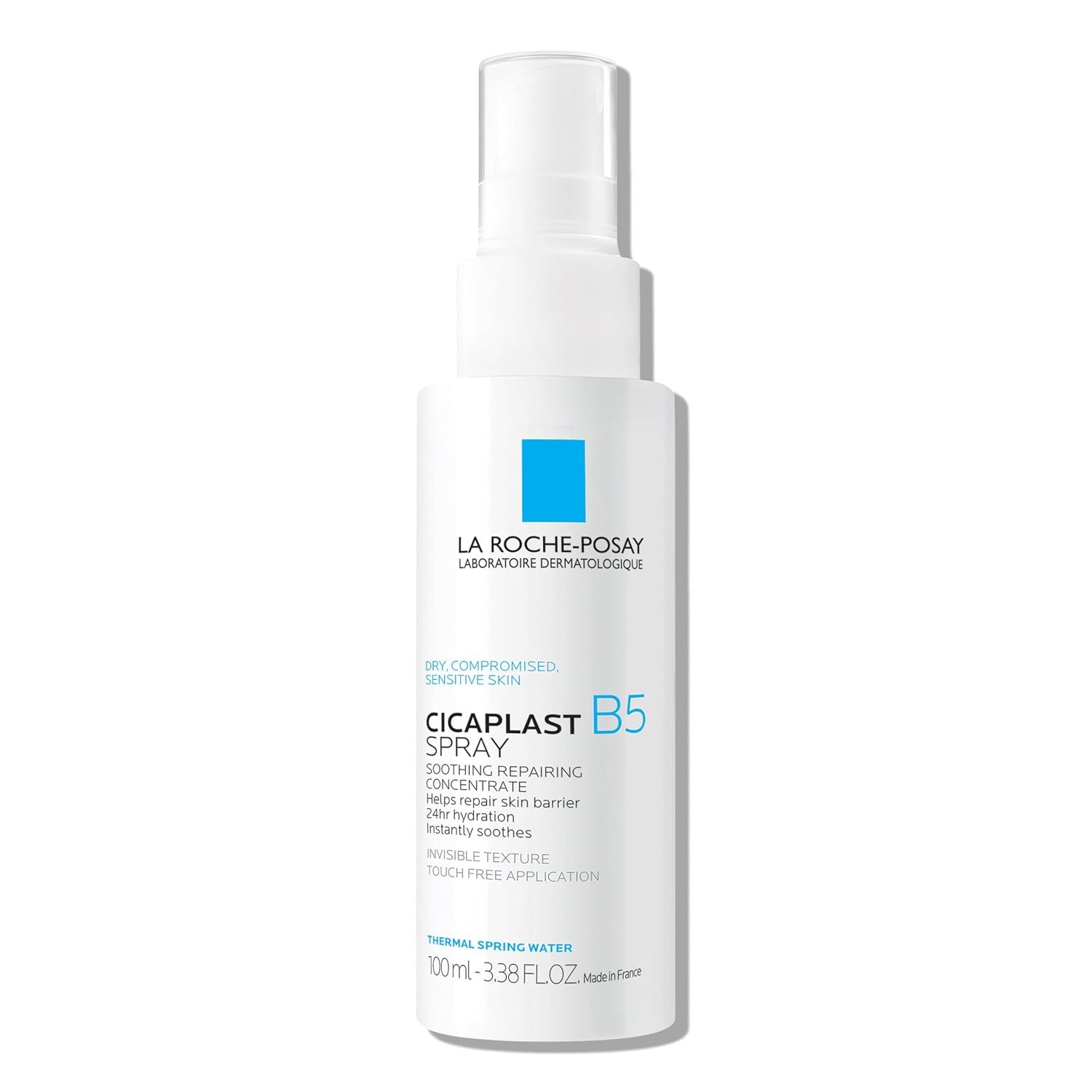 La Roche-Posay Cicaplast B5 Spray, Face Mist for Skin Barrier Repair 3.38oz
