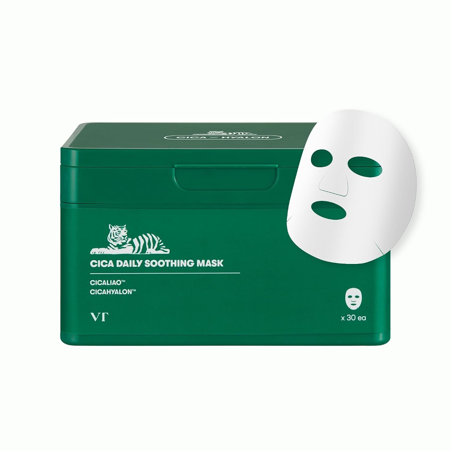 VT COSMETICS CICA Daily Soothing Mask, 30 Sheet