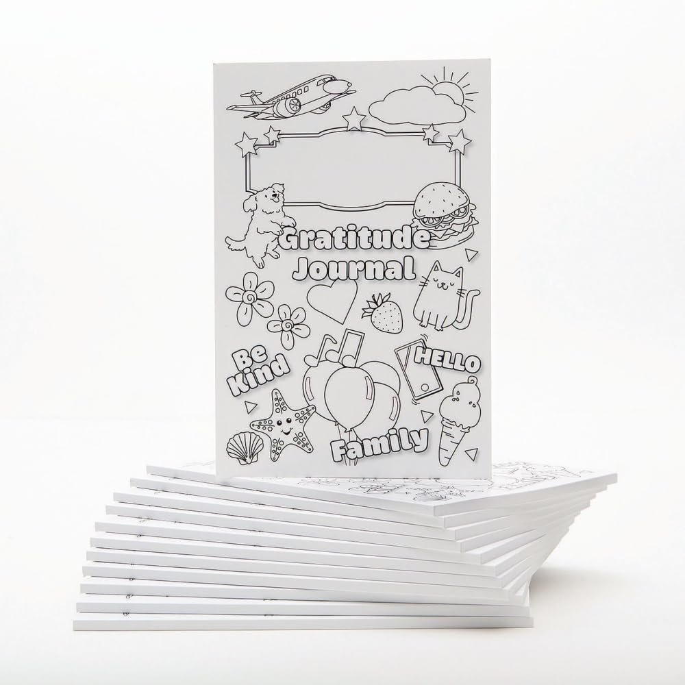 S&S Worldwide Gratitude Journal Class Pack, Ages 5-11, 6 inch x9 inch