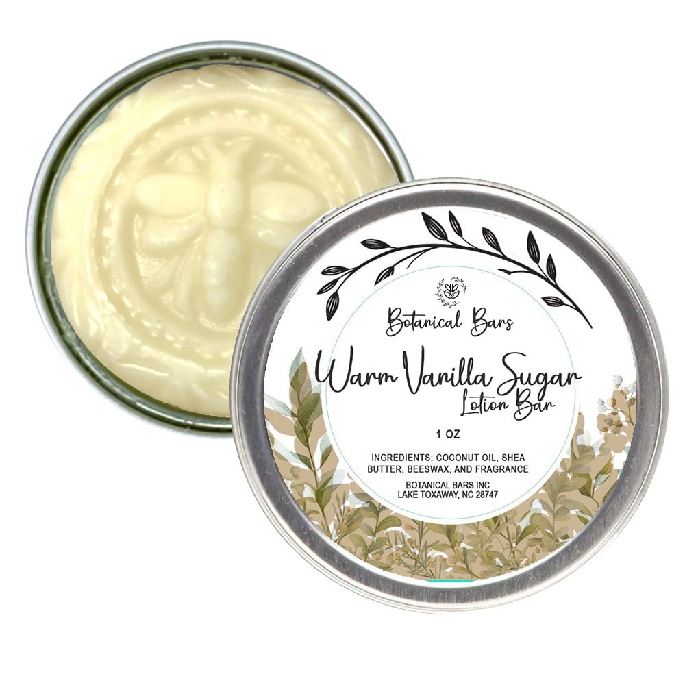 Warm Vanilla Sugar Lotion Bar Lotion Bars – 1oz Lotion Bar – Solid Lotion – Warm Vanilla Sugar