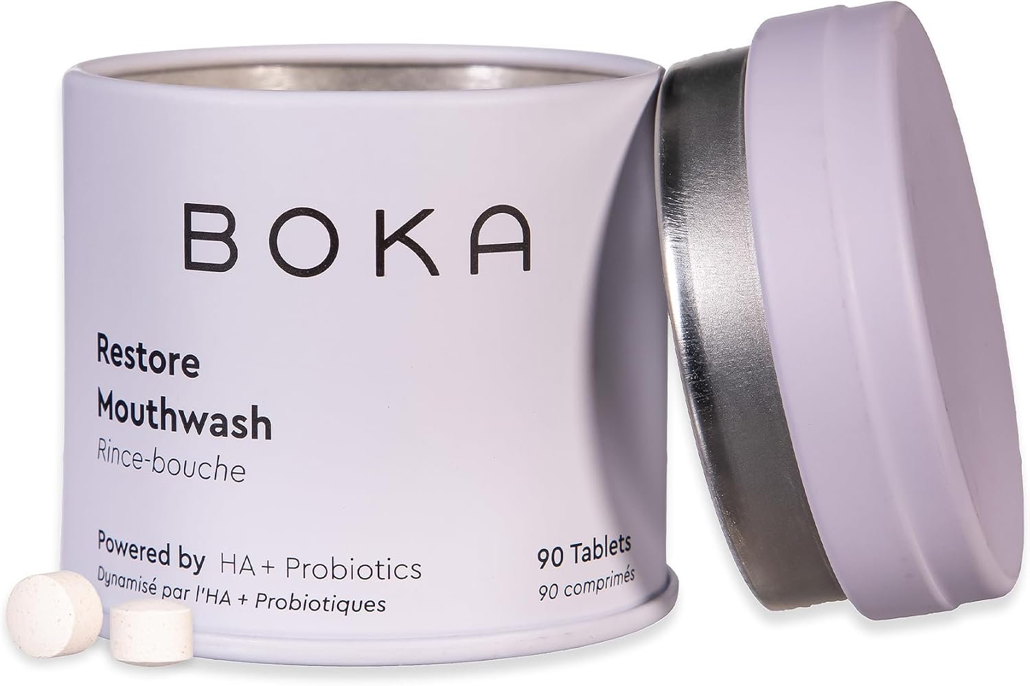 Boka Hydroxyapatite Mouthwash Tablets Mint Flavor 90-Count