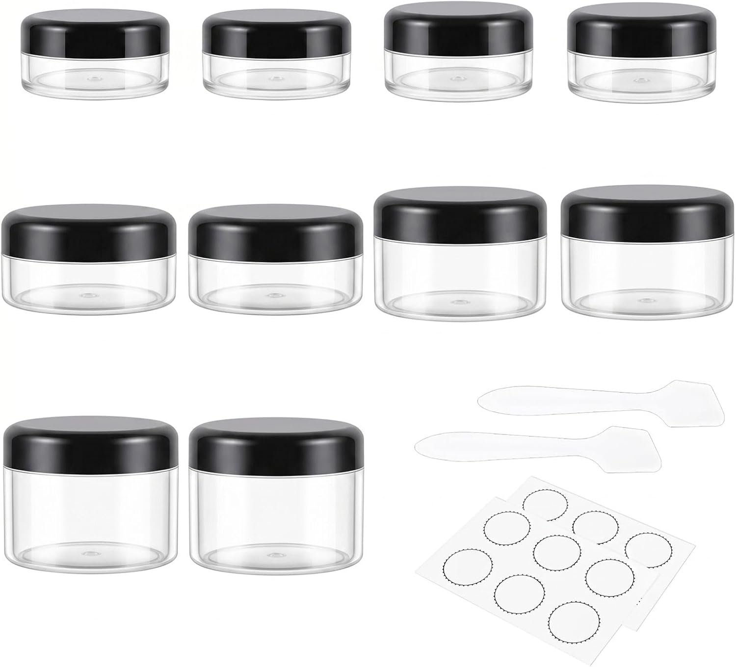 Travel Size Containers 10 Piece Small Travel Containers Multi Size Set