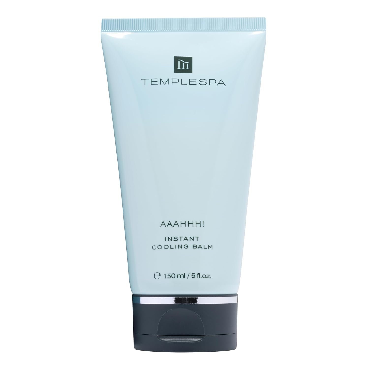 TEMPLESPA | AAAHHH! | Cooling Foot and Limb Gel with Natural Extracts, Essential Oils to Cool Down & Refresh Tired Feet and Legs, Natural Ingredients, Cruelty-Free, Vegan, 5.0 fl.oz.
