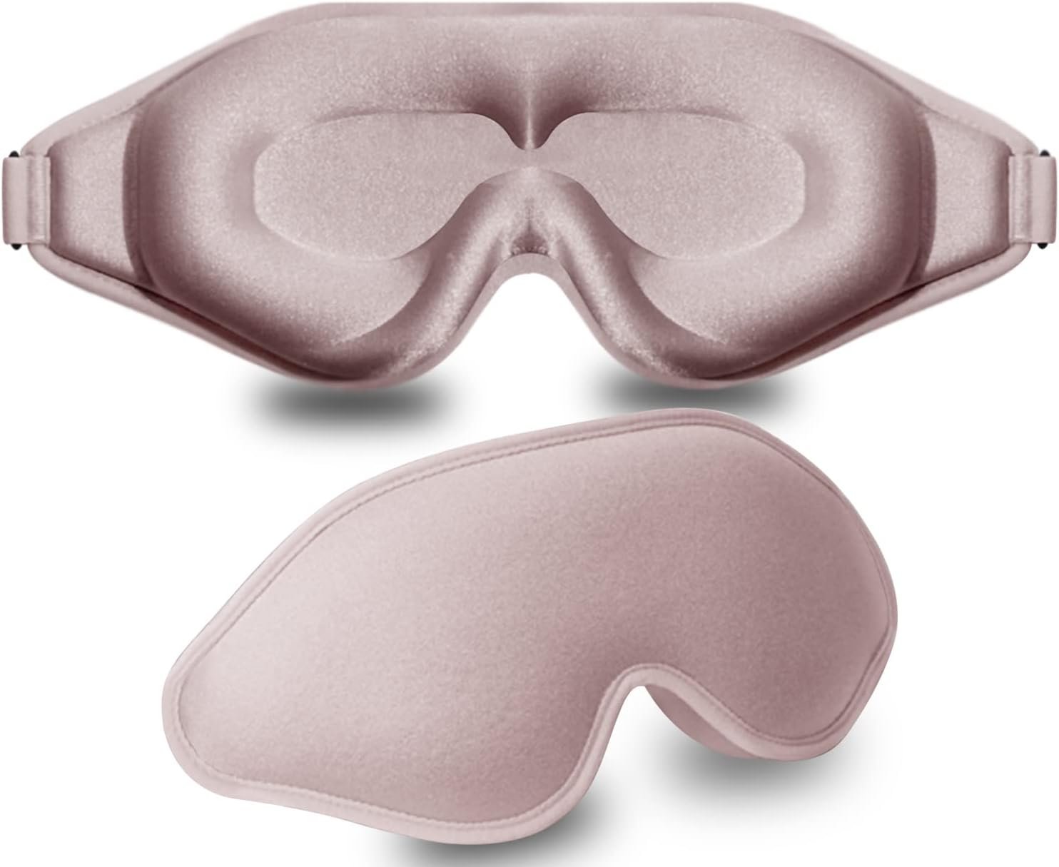FengXinZi Sleep Mask for Side Sleeper, Blackout Eye Mask for Women Men