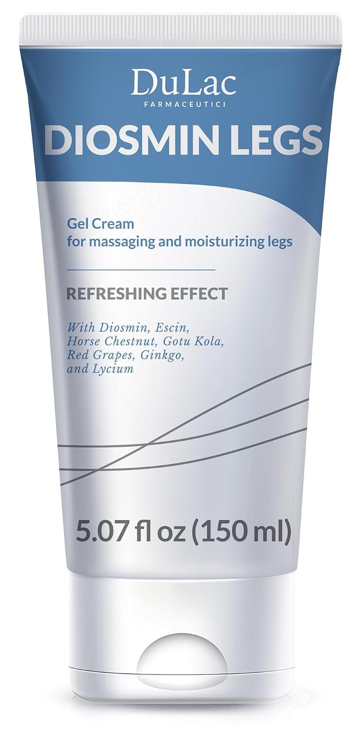 Dulac – Diosmin Legs, Refreshing Gel Cream for Daily Leg Care, 5.07 Fl Oz