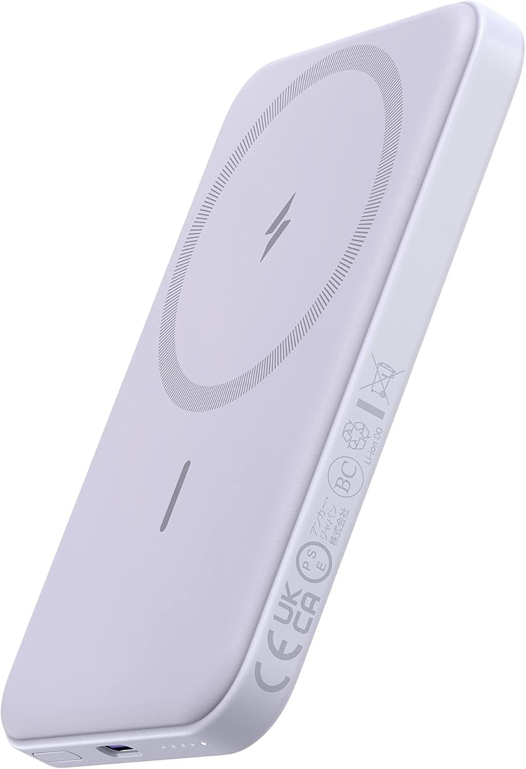 Anker 621 MagGo Power Bank, 5,000mAh Magnetic Portable Charger