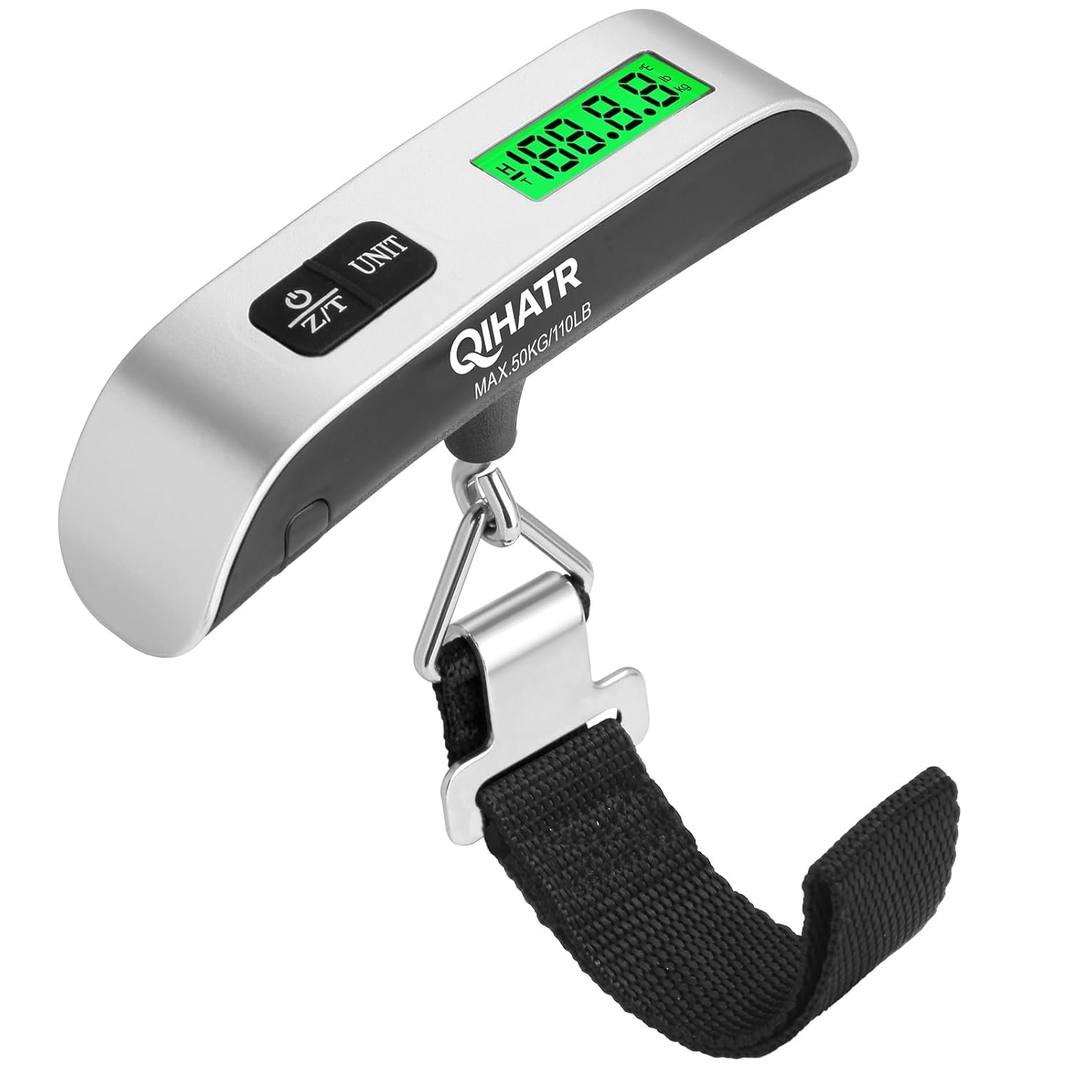 Luggage Scale, 110lb Luggage Weight Scale for Travel,Backlit LCD