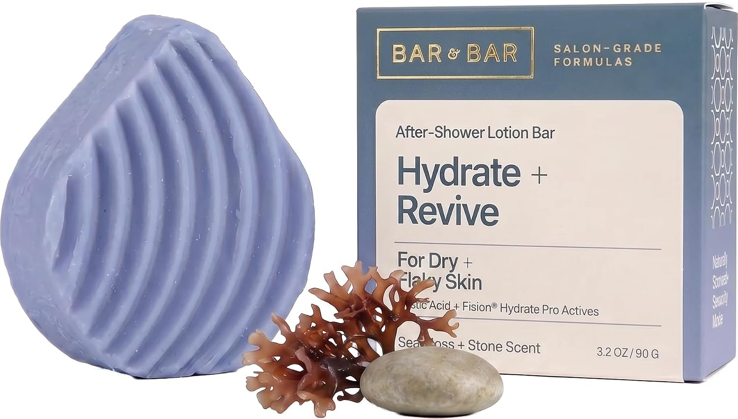 Hydrate + Revive Lotion Bar, Sea Moss & Stone