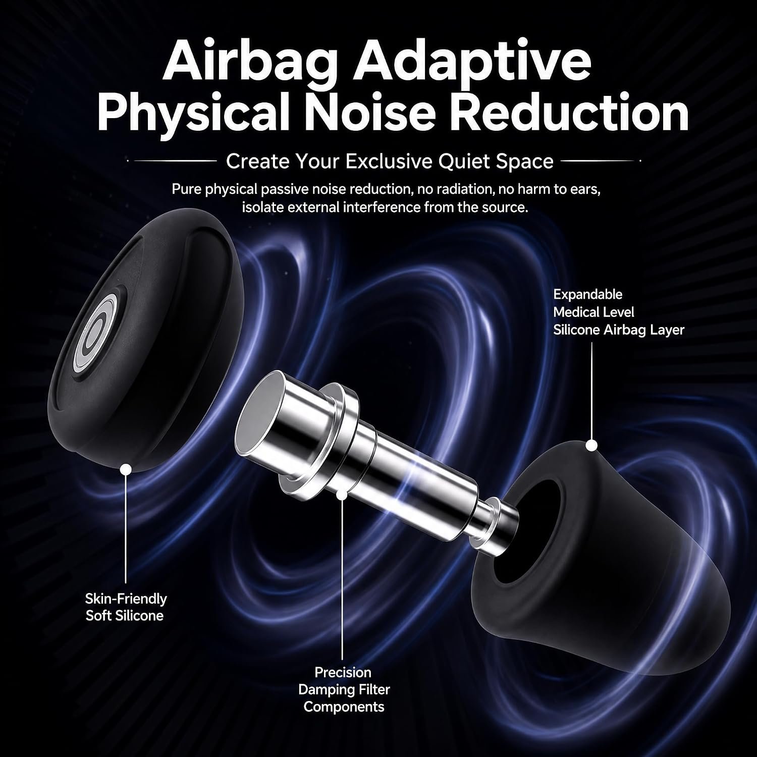 32dB High Fidelity Ear Plugs Noise Cancelling Certified for Concert
