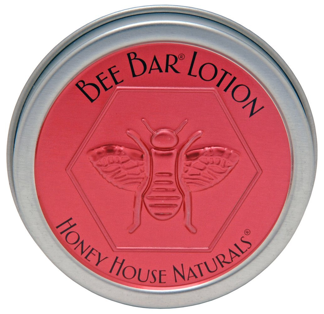 Honey House Naturals Small Bee Bar Lotion, Sweet Honey, 0.6 Ounce