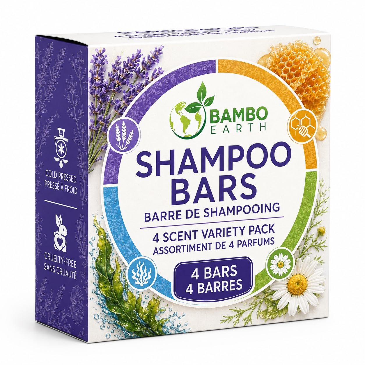Shampoo Bars with Conditioning Effect – Solid, Natural, Biodegradable
